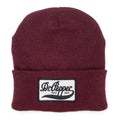 Dr Pepper Trademark Logo Beanie - Burgundy
