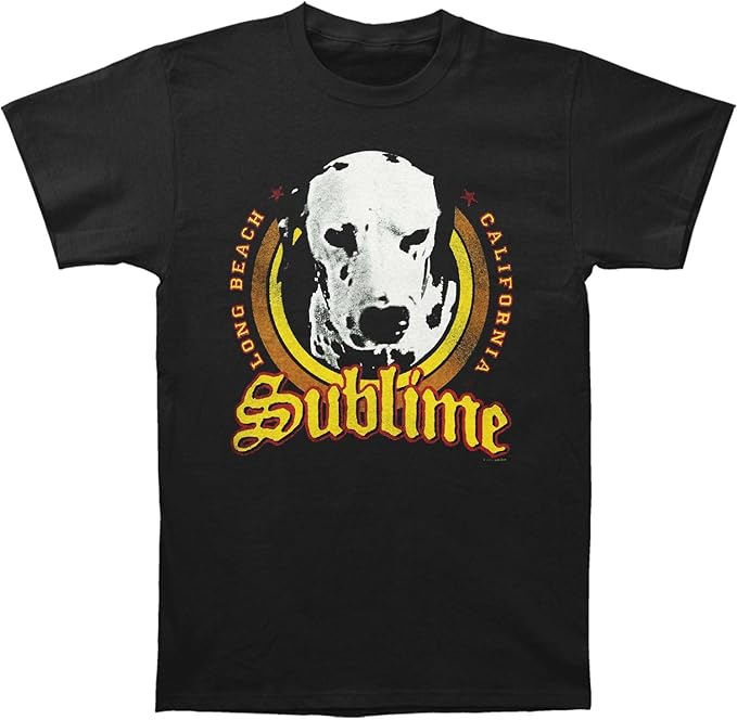 Sublime Lou Dog Dalmation Mens T-shirt